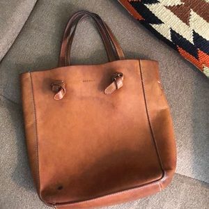 Nisolo genuine leather Simone Convertible Shopper